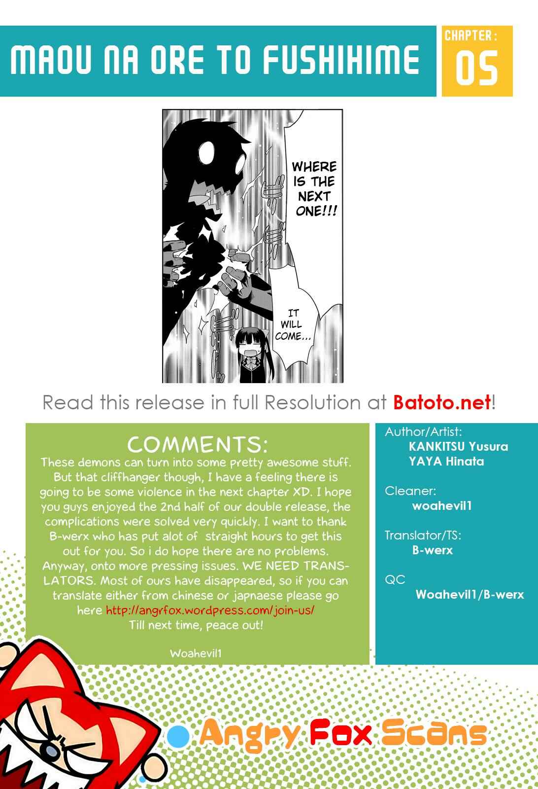 Page 27 Chapter 5 Maou na Ore to Fushihime no Yubiwa