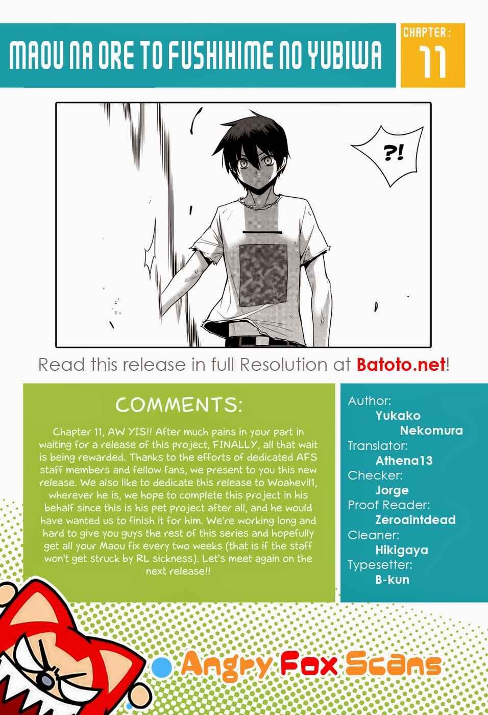 Page 39 Chapter 11 Maou na Ore to Fushihime no Yubiwa