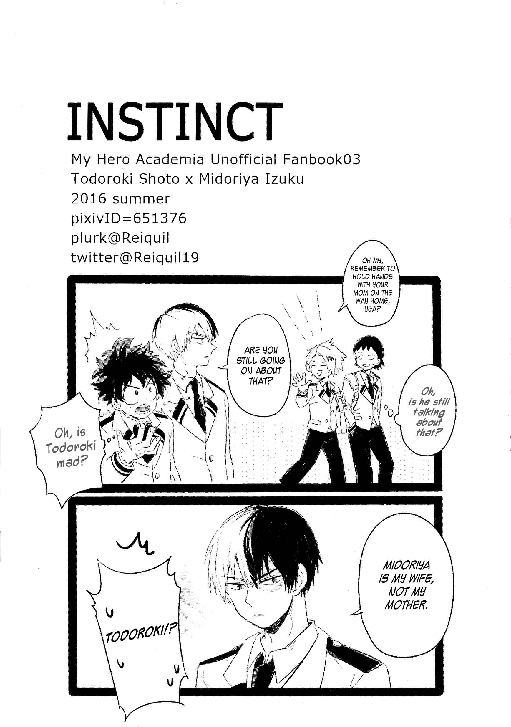 Page 22 Chapter Unknown_5088 Boku no Hero Academia - Instinct (Doujinshi)