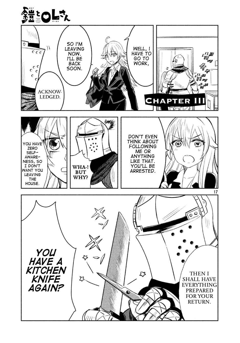 Page 1 Chapter 3 Yoroi and Office Lady