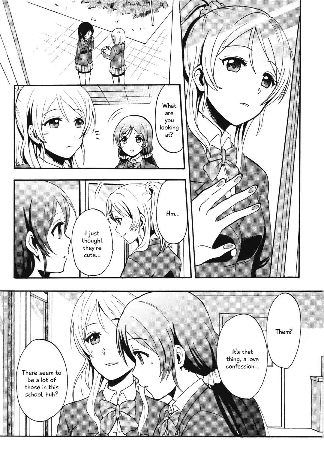 Page 2 Chapter Unknown_687e Love Live! - Binetsu na Yubisaki (Doujinshi)