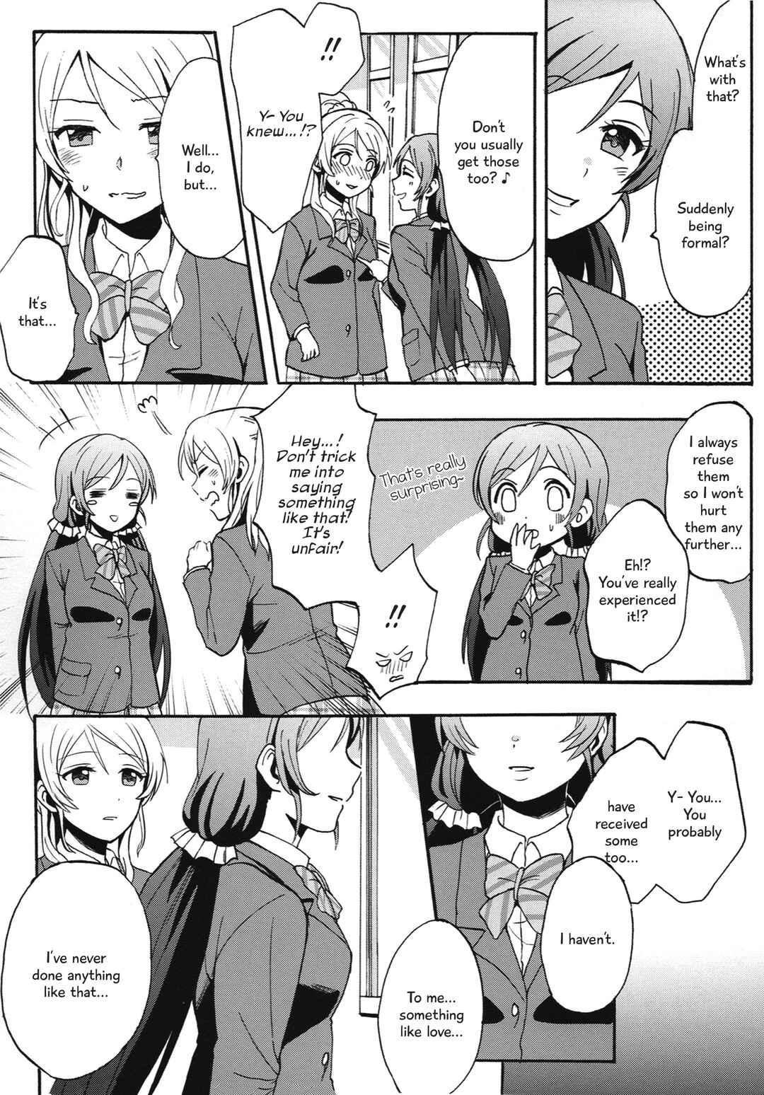 Page 3 Chapter Unknown_687e Love Live! - Binetsu na Yubisaki (Doujinshi)