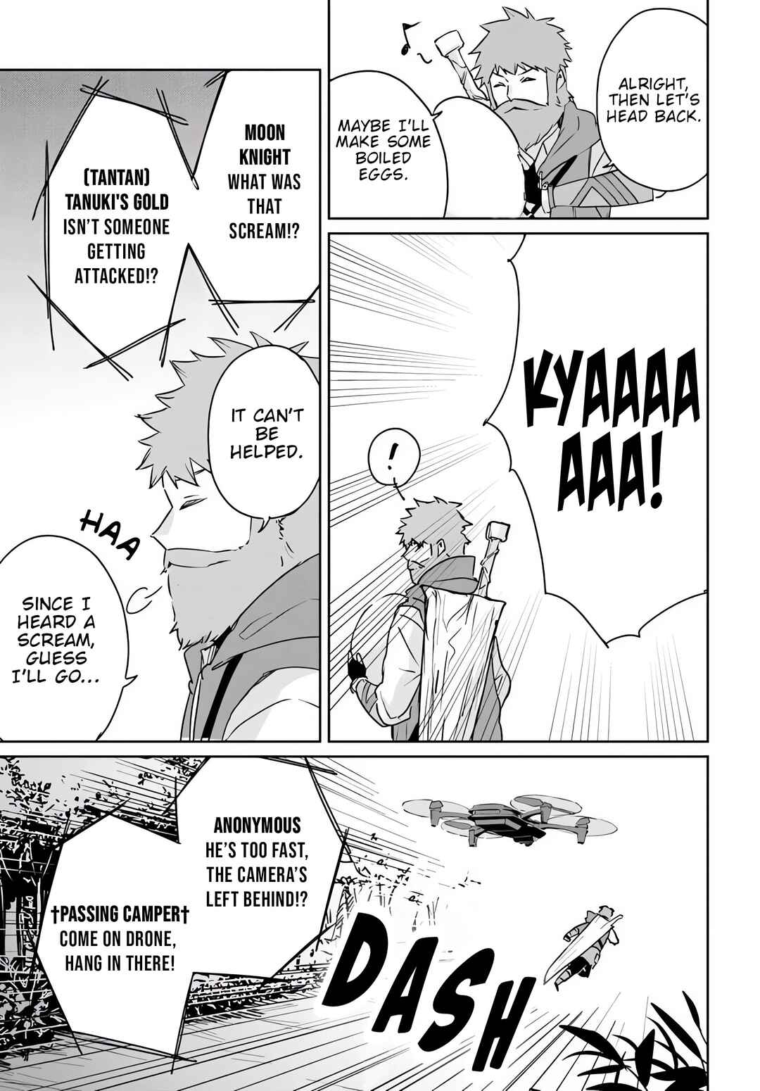 Page 13 Chapter 1 Juusho Futei Camper wa Dungeon de Nonbiri to Kurashitai ~Kiken na Shinsou Monster mo Ore ni Totte wa Shokuzai desu~