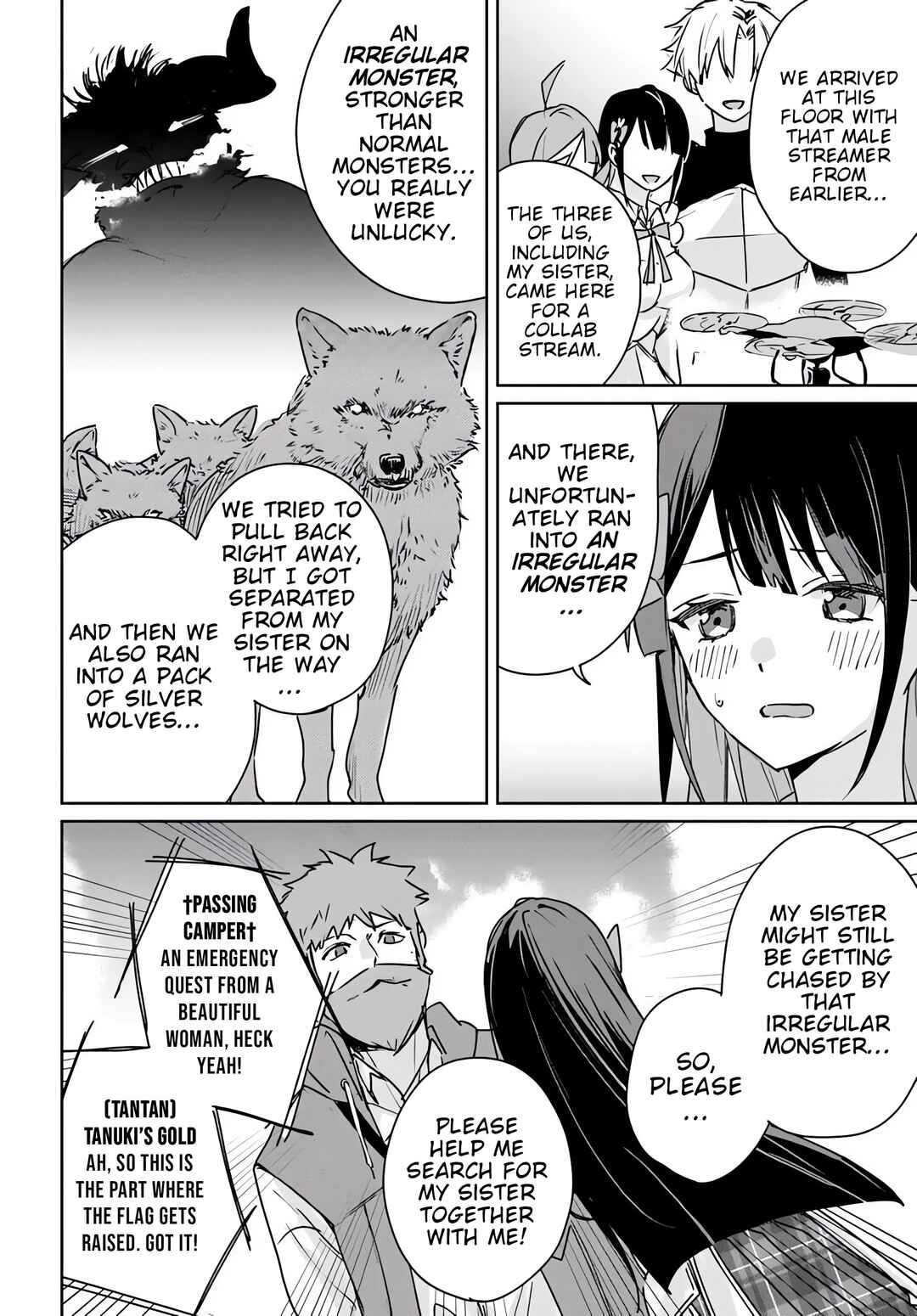 Page 20 Chapter 1 Juusho Futei Camper wa Dungeon de Nonbiri to Kurashitai ~Kiken na Shinsou Monster mo Ore ni Totte wa Shokuzai desu~