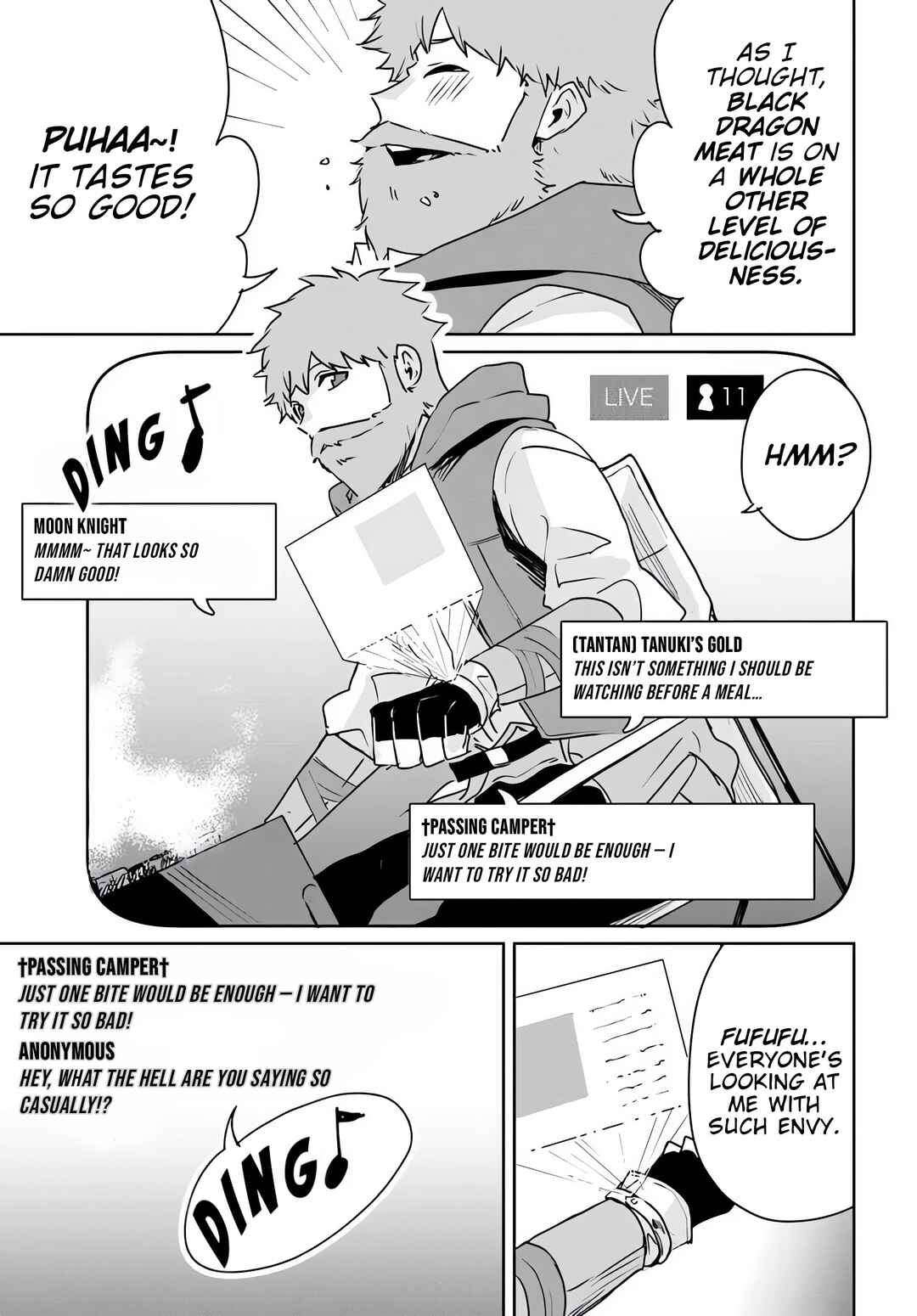 Page 7 Chapter 1 Juusho Futei Camper wa Dungeon de Nonbiri to Kurashitai ~Kiken na Shinsou Monster mo Ore ni Totte wa Shokuzai desu~