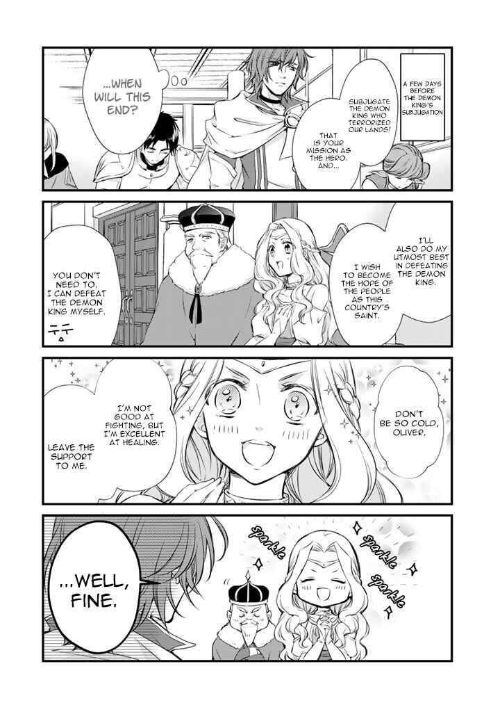 Page 4 Chapter 3 Watashi, Maou. Naze ka Yuusha ni Dekiaisarete imasu
