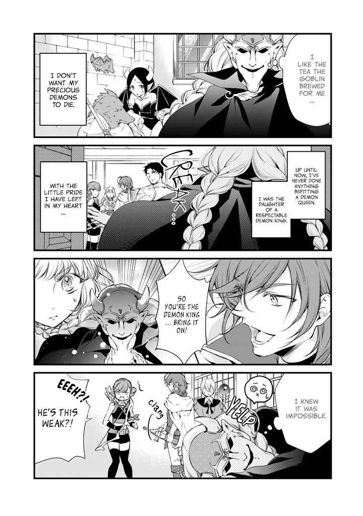 Page 9 Chapter 1 Watashi, Maou. Naze ka Yuusha ni Dekiaisarete imasu