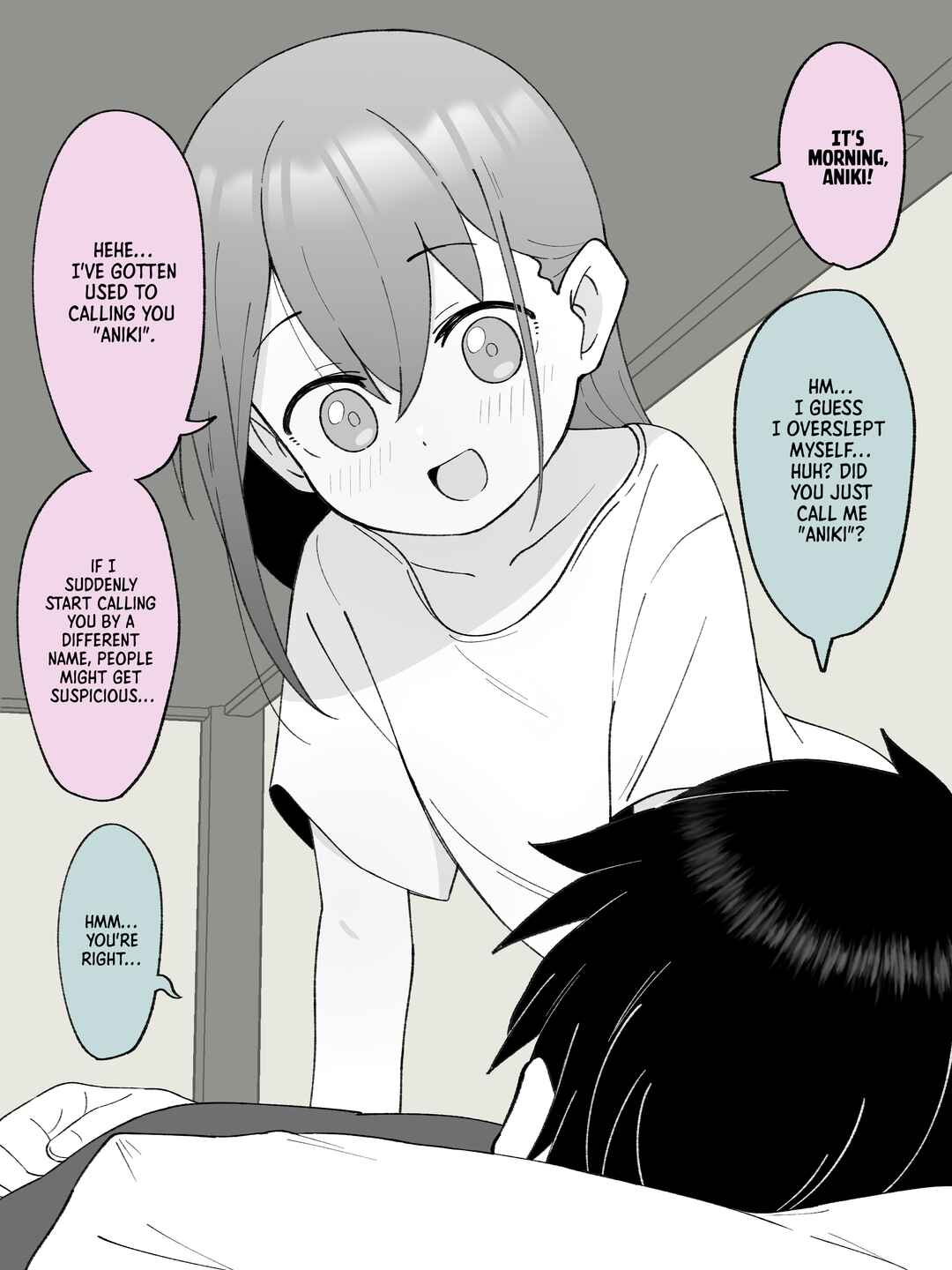 Page 1 Chapter 38 How the Little Brother Who Turned Into a Girl Became His Big Brothers Girlfriend