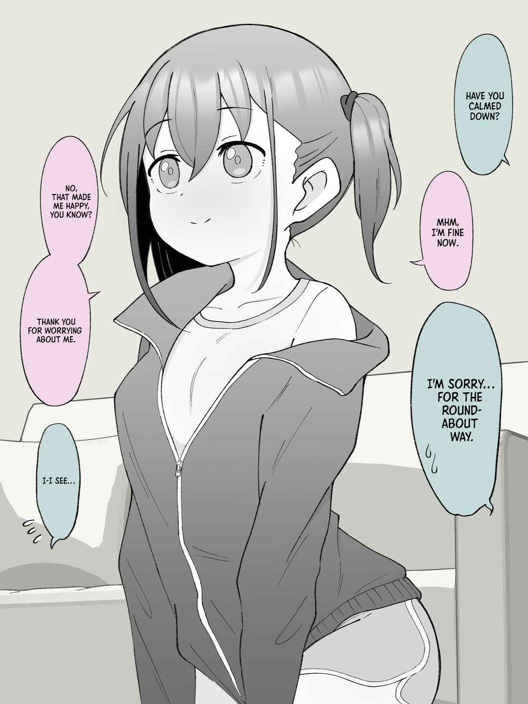 Page 1 Chapter 37.5 How the Little Brother Who Turned Into a Girl Became His Big Brothers Girlfriend