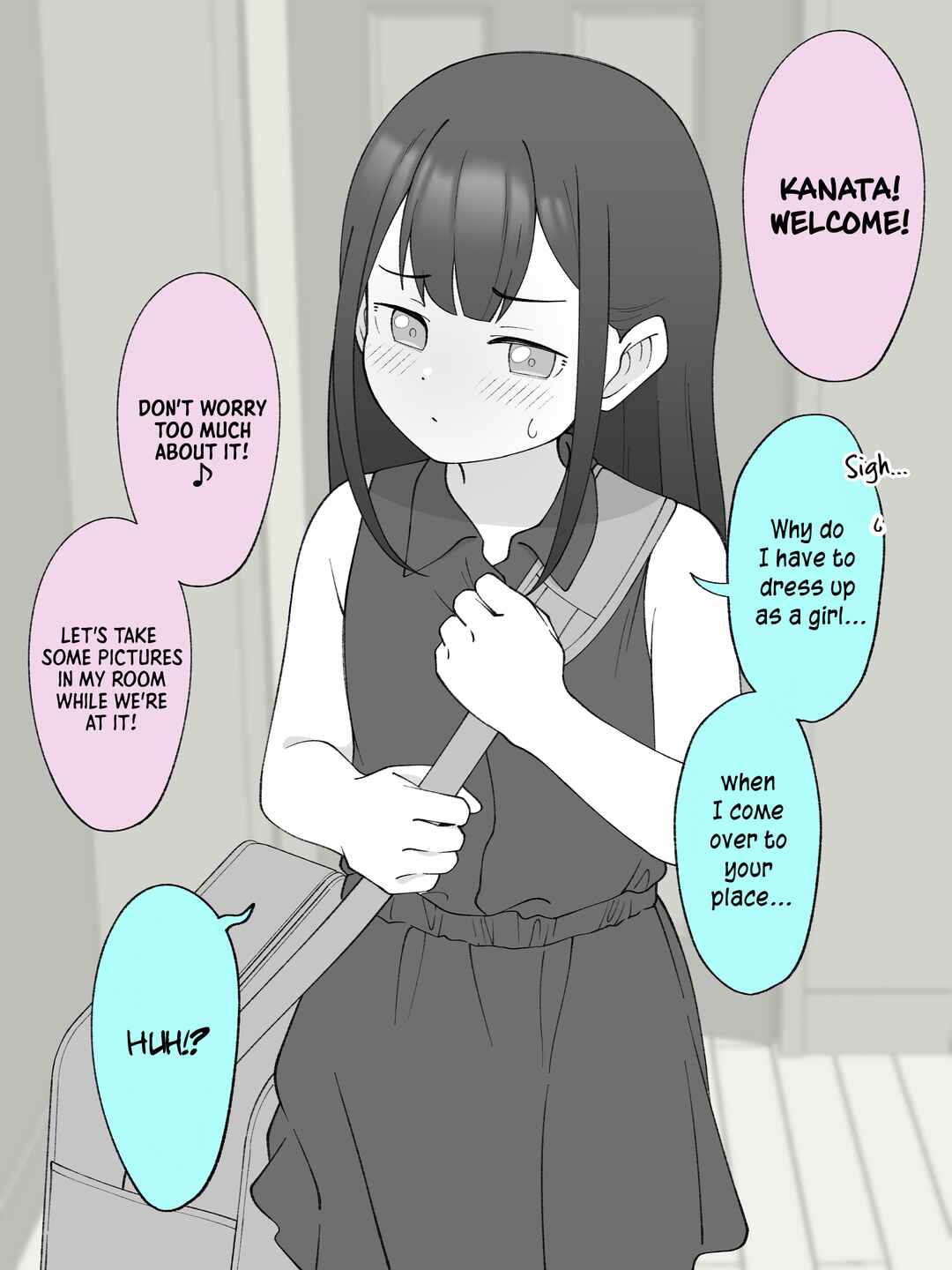 Page 1 Chapter 117 How the Little Brother Who Turned Into a Girl Became His Big Brothers Girlfriend