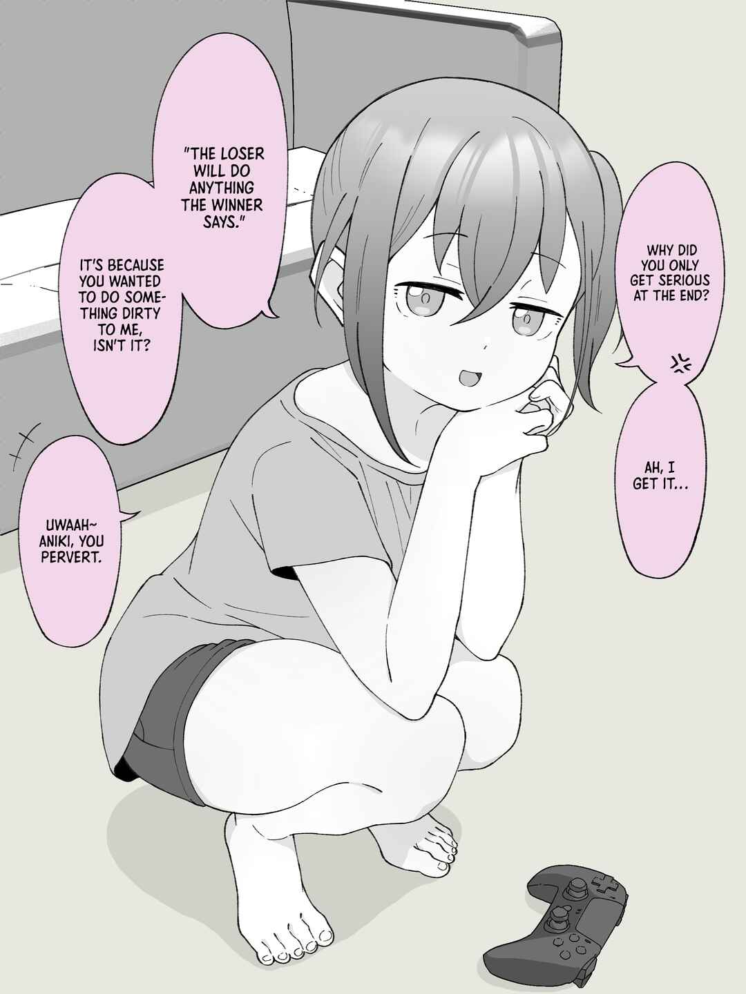 Page 2 Chapter 39.5 How the Little Brother Who Turned Into a Girl Became His Big Brothers Girlfriend