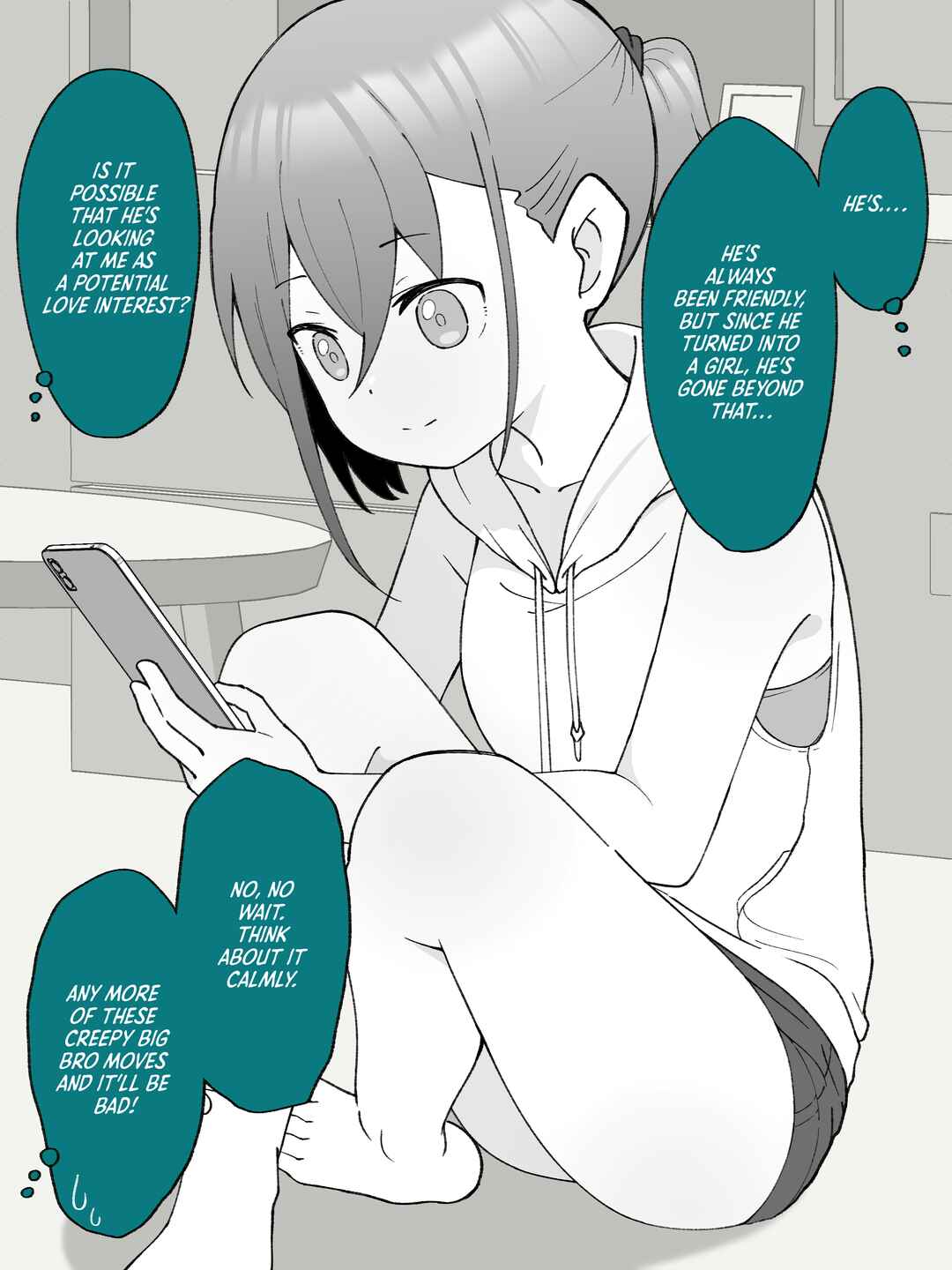 Page 1 Chapter 34 How the Little Brother Who Turned Into a Girl Became His Big Brothers Girlfriend