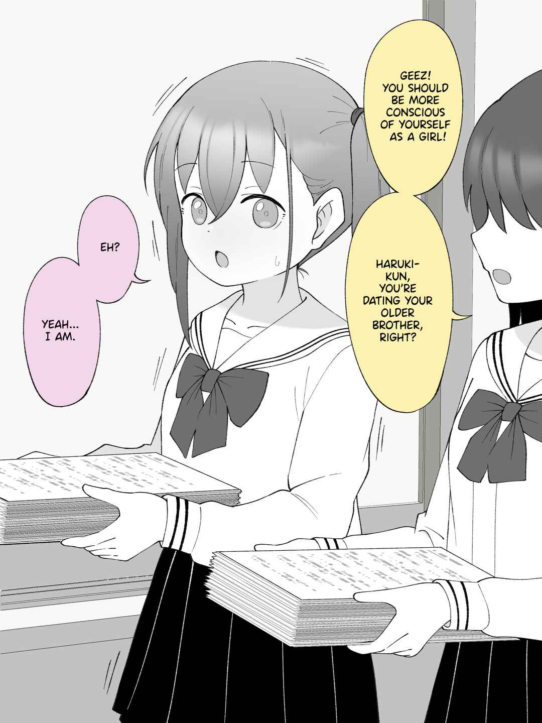 Page 2 Chapter 90 How the Little Brother Who Turned Into a Girl Became His Big Brothers Girlfriend