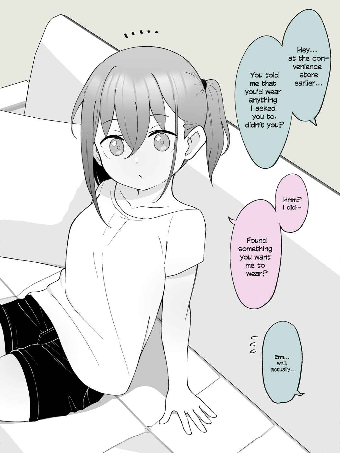 Page 1 Chapter 46 How the Little Brother Who Turned Into a Girl Became His Big Brothers Girlfriend