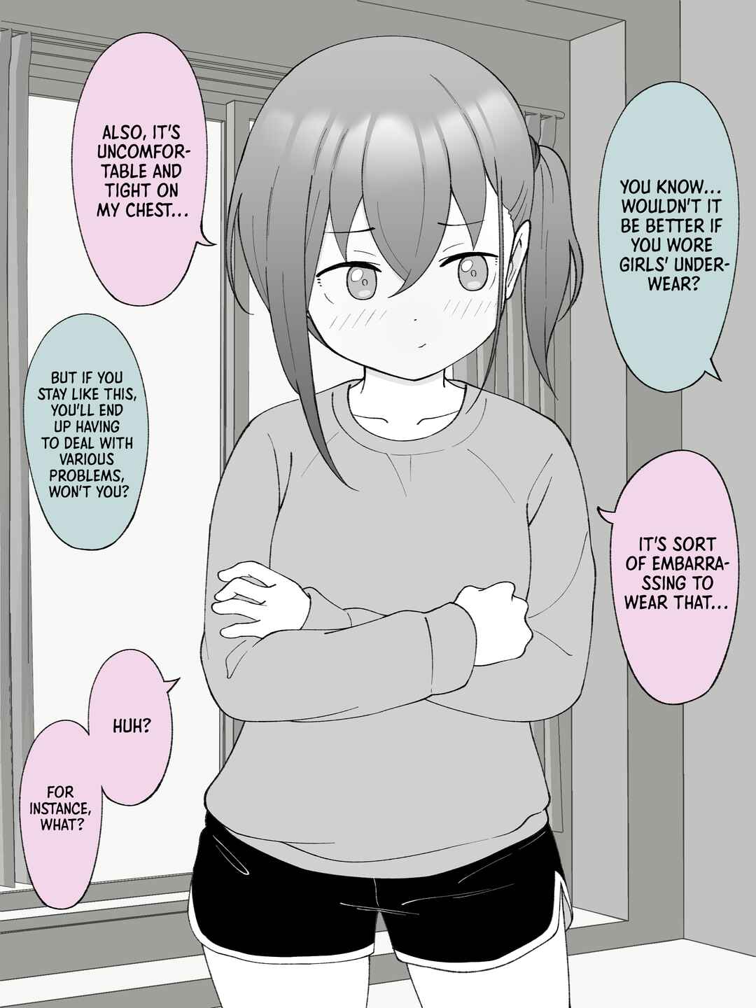 Page 1 Chapter 57 How the Little Brother Who Turned Into a Girl Became His Big Brothers Girlfriend