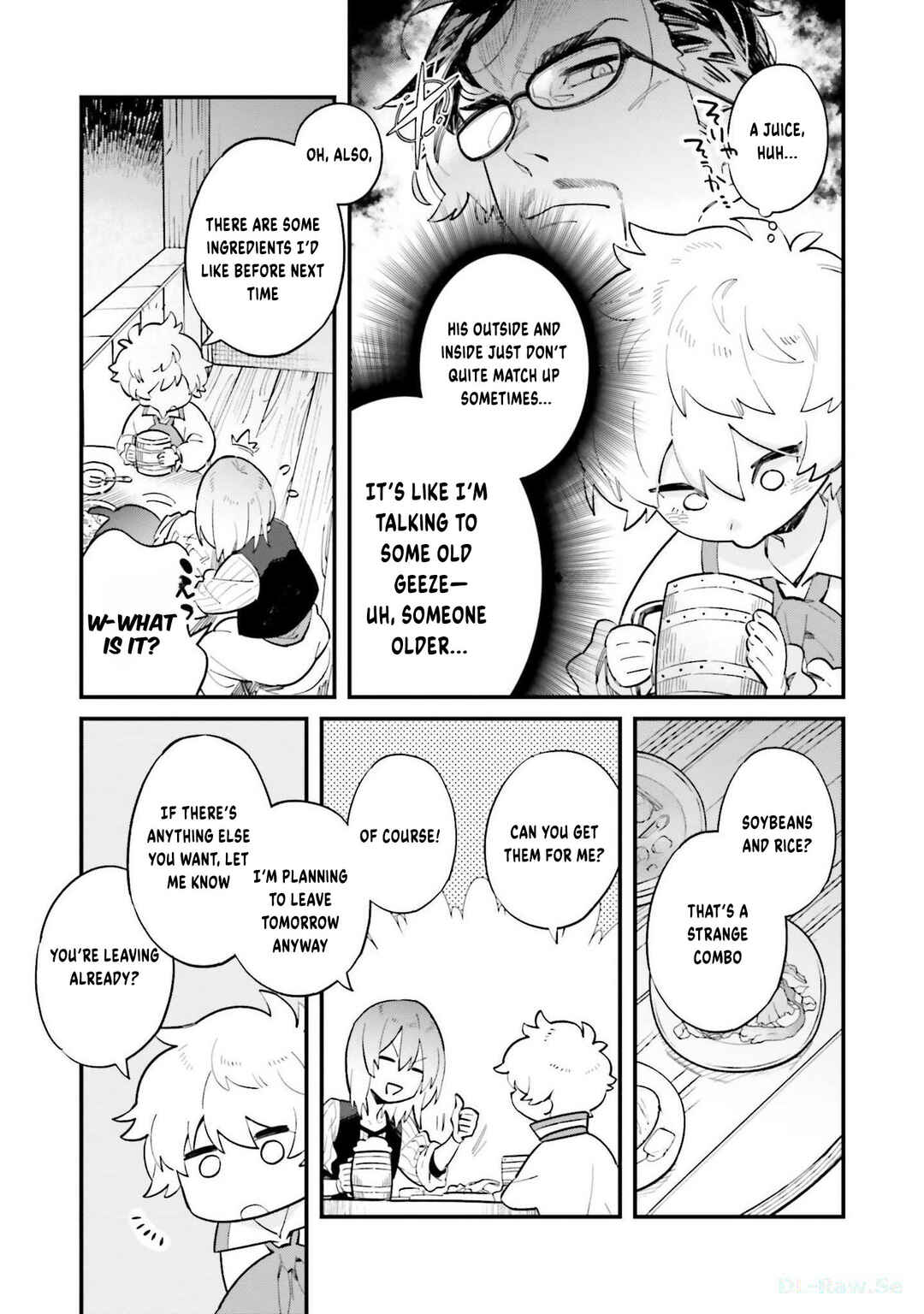 Page 10 Chapter 4 Karada wa Jidou, Nakami wa Ossan no Nariagari Boukenki