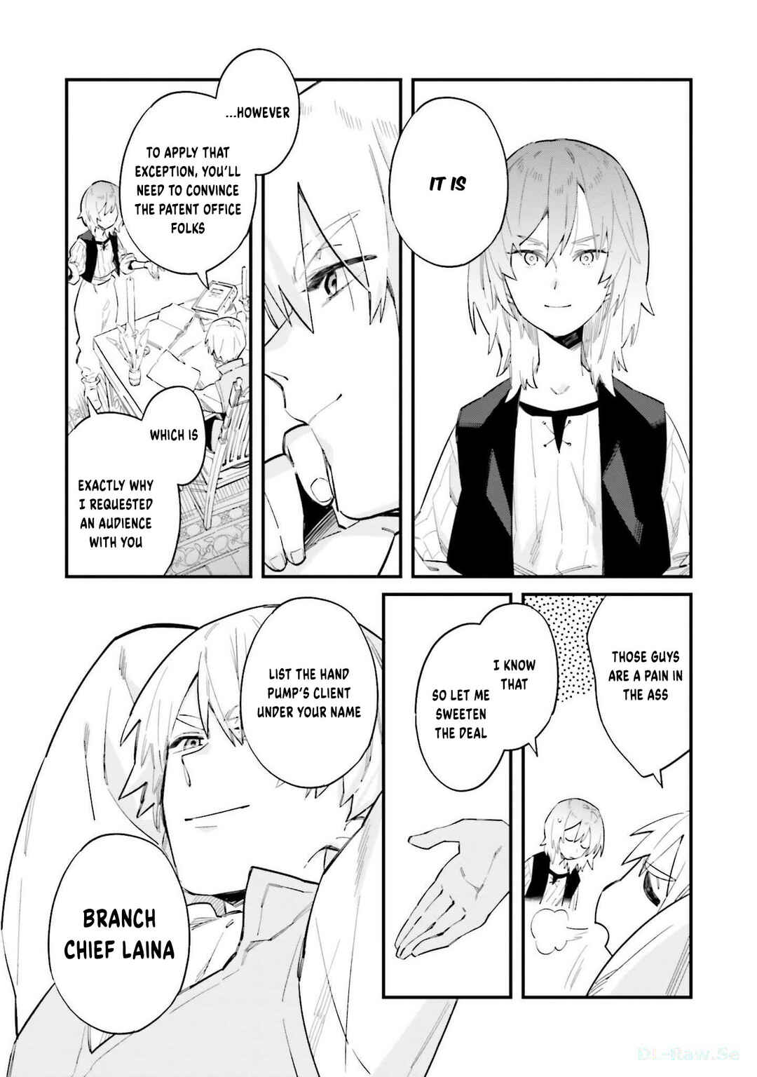 Page 17 Chapter 4 Karada wa Jidou, Nakami wa Ossan no Nariagari Boukenki