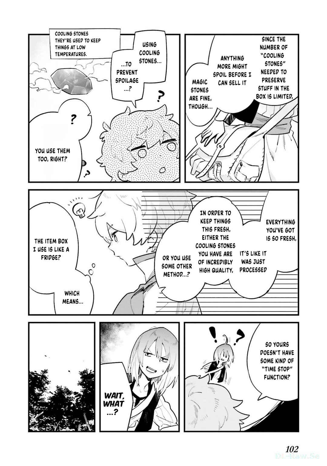 Page 3 Chapter 4 Karada wa Jidou, Nakami wa Ossan no Nariagari Boukenki