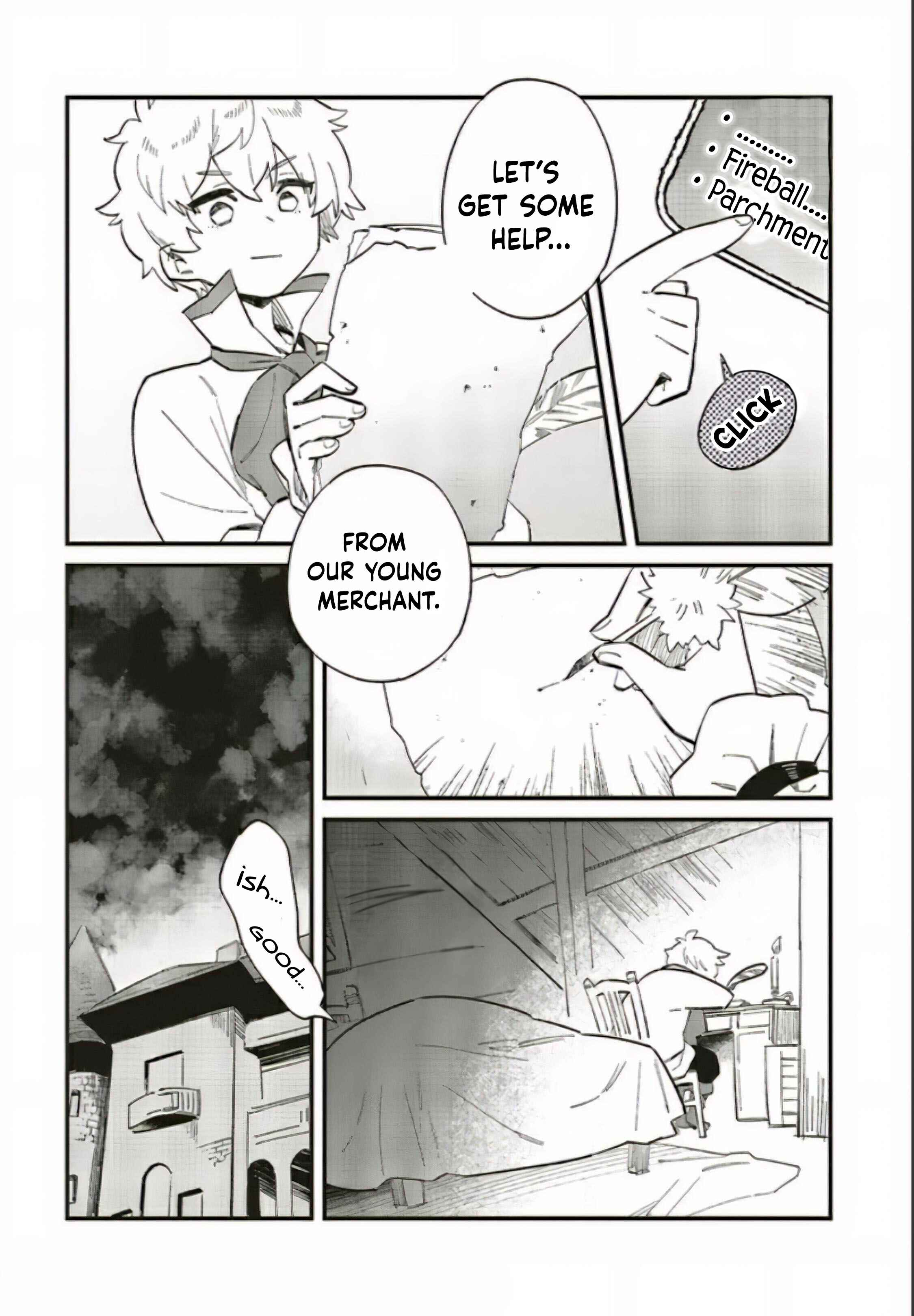 Page 5 Chapter 3.4 Karada wa Jidou, Nakami wa Ossan no Nariagari Boukenki