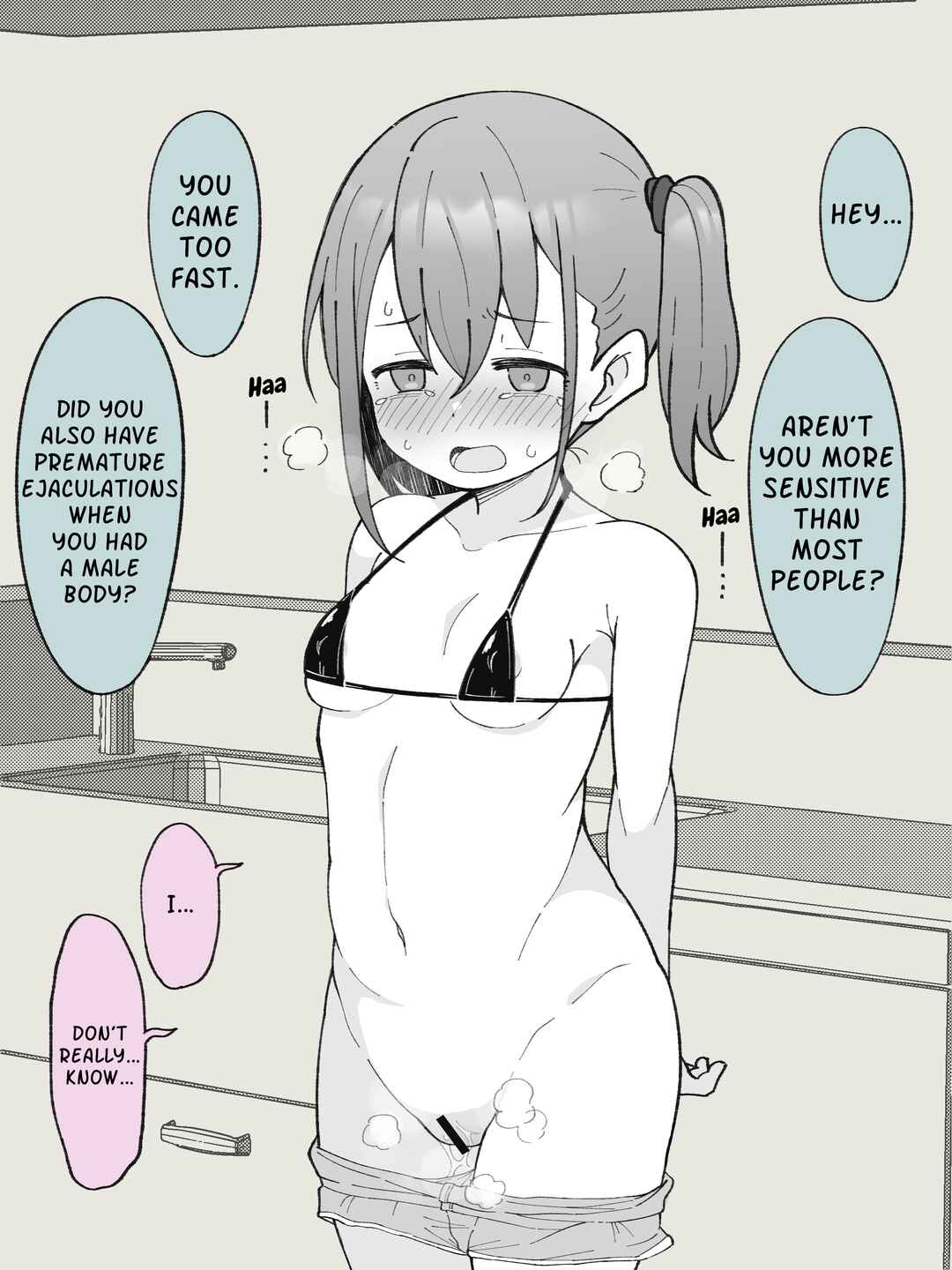Page 10 Chapter 7.5 How the Little Brother Who Turned Into a Girl Became His Big Brothers Girlfriend. (Fantia 18+ Content)