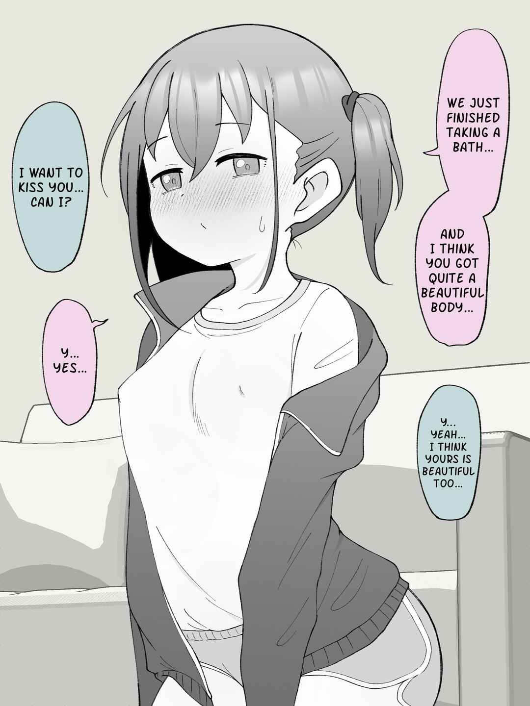 Page 1 Chapter 37.6 How the Little Brother Who Turned Into a Girl Became His Big Brothers Girlfriend. (Fantia 18+ Content)