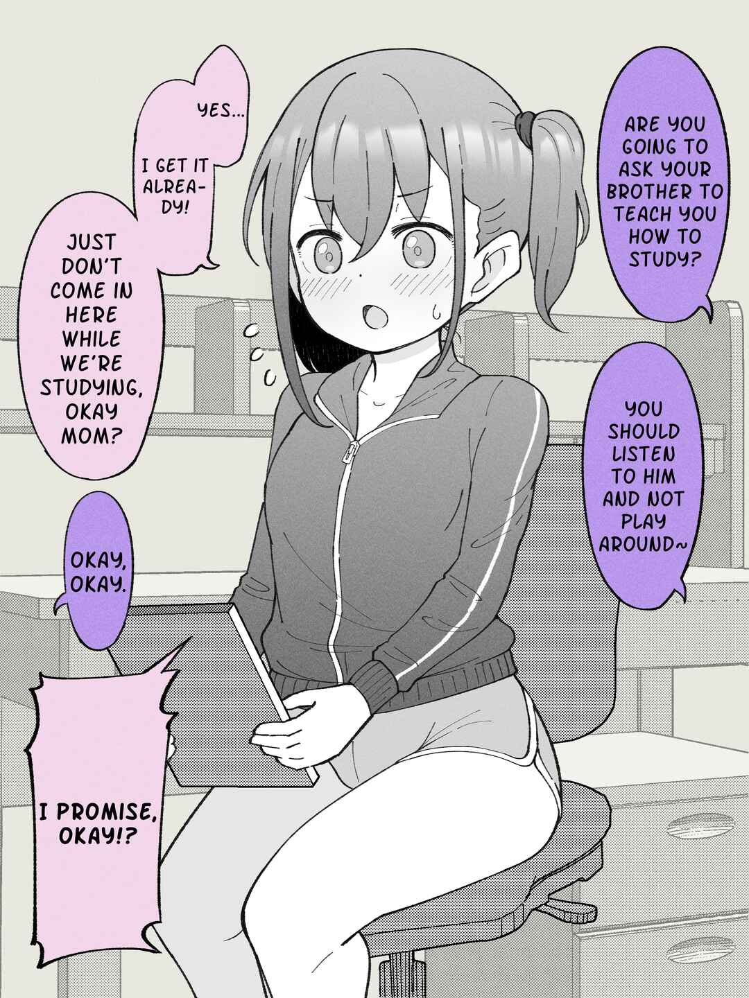 Page 1 Chapter 9.5 How the Little Brother Who Turned Into a Girl Became His Big Brothers Girlfriend. (Fantia 18+ Content)