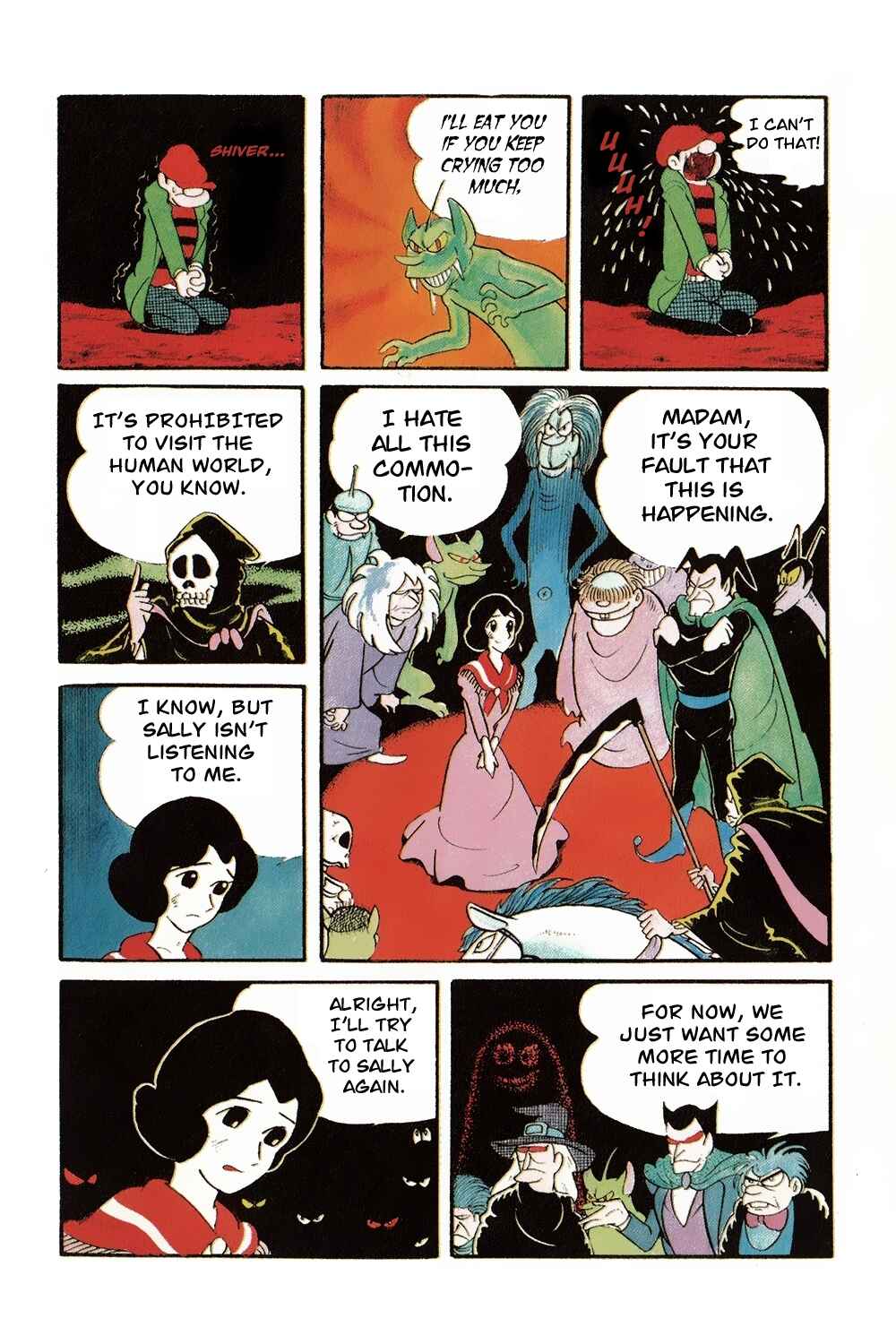 Page 14 Chapter 1 Sally the Witch: The Colored Edition