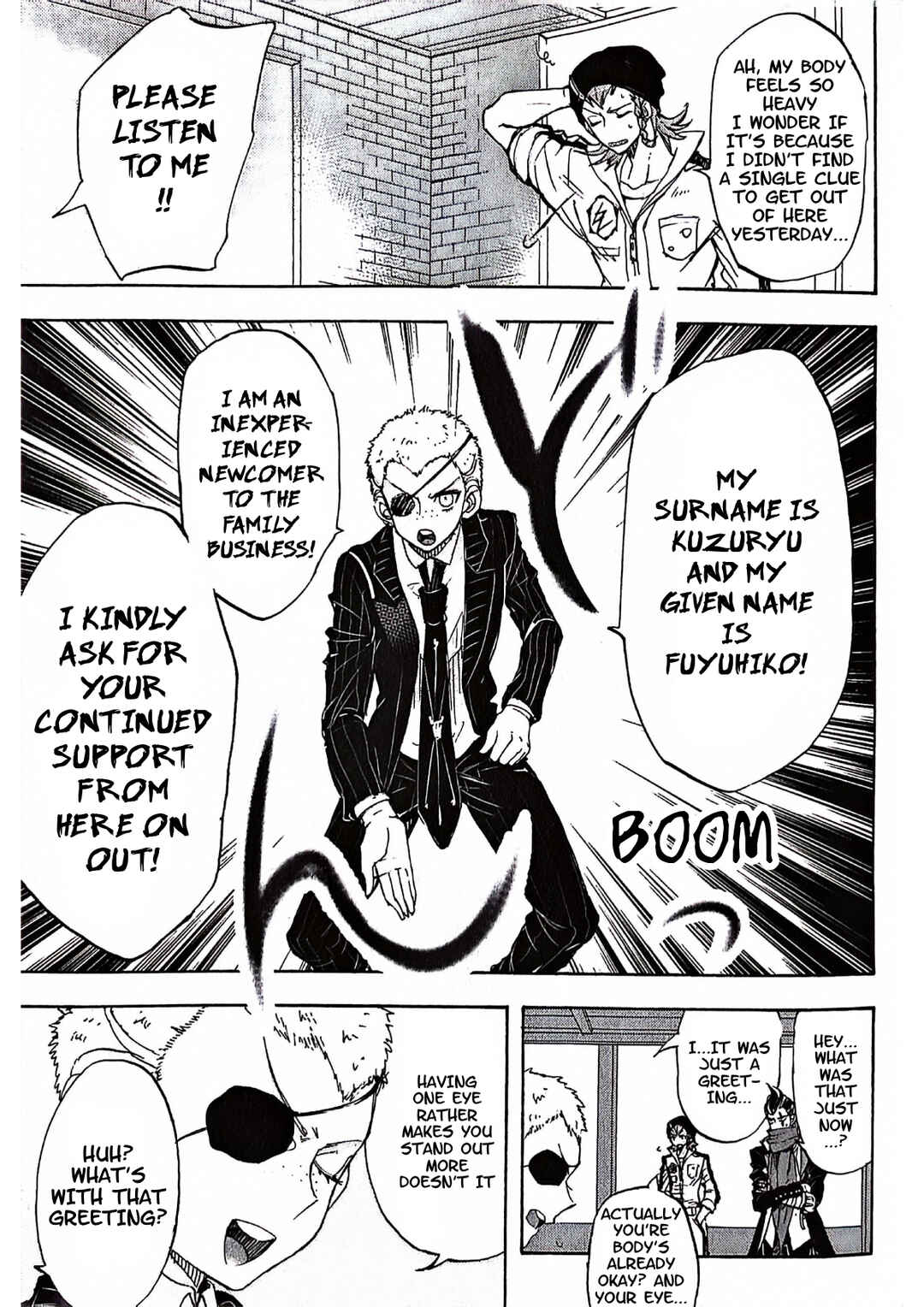 Page 13 Chapter 4 Super Danganronpa 2 - Zetsubouteki Ingaritsu no Naka no Souda Kazuichi