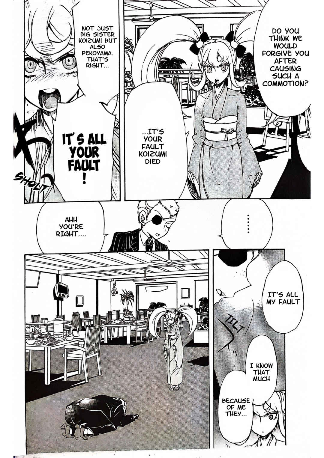Page 14 Chapter 4 Super Danganronpa 2 - Zetsubouteki Ingaritsu no Naka no Souda Kazuichi
