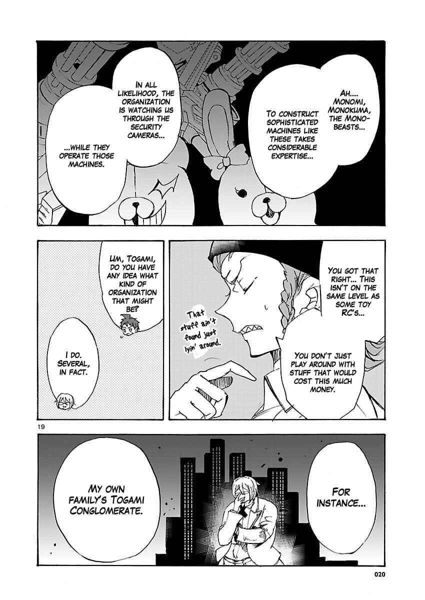 Page 19 Chapter 1 Super Danganronpa 2 - Zetsubouteki Ingaritsu no Naka no Souda Kazuichi