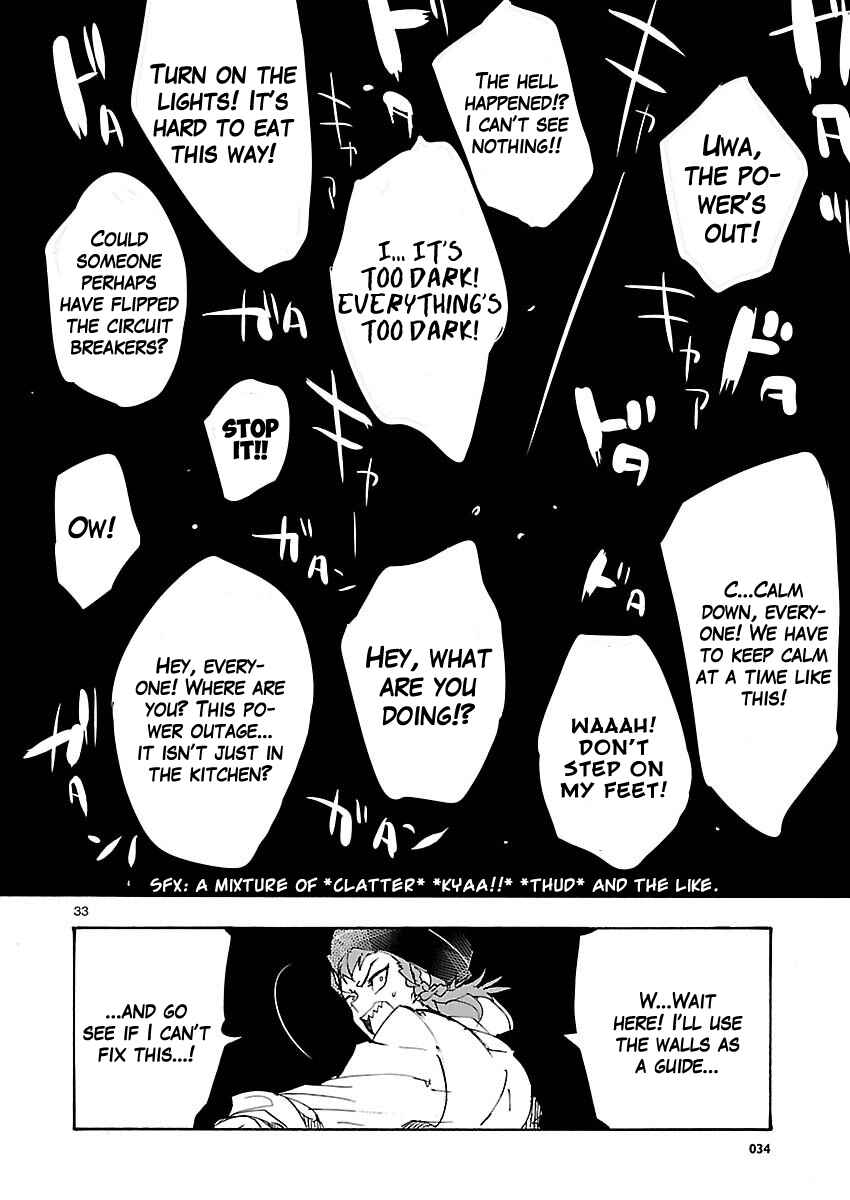 Page 33 Chapter 1 Super Danganronpa 2 - Zetsubouteki Ingaritsu no Naka no Souda Kazuichi