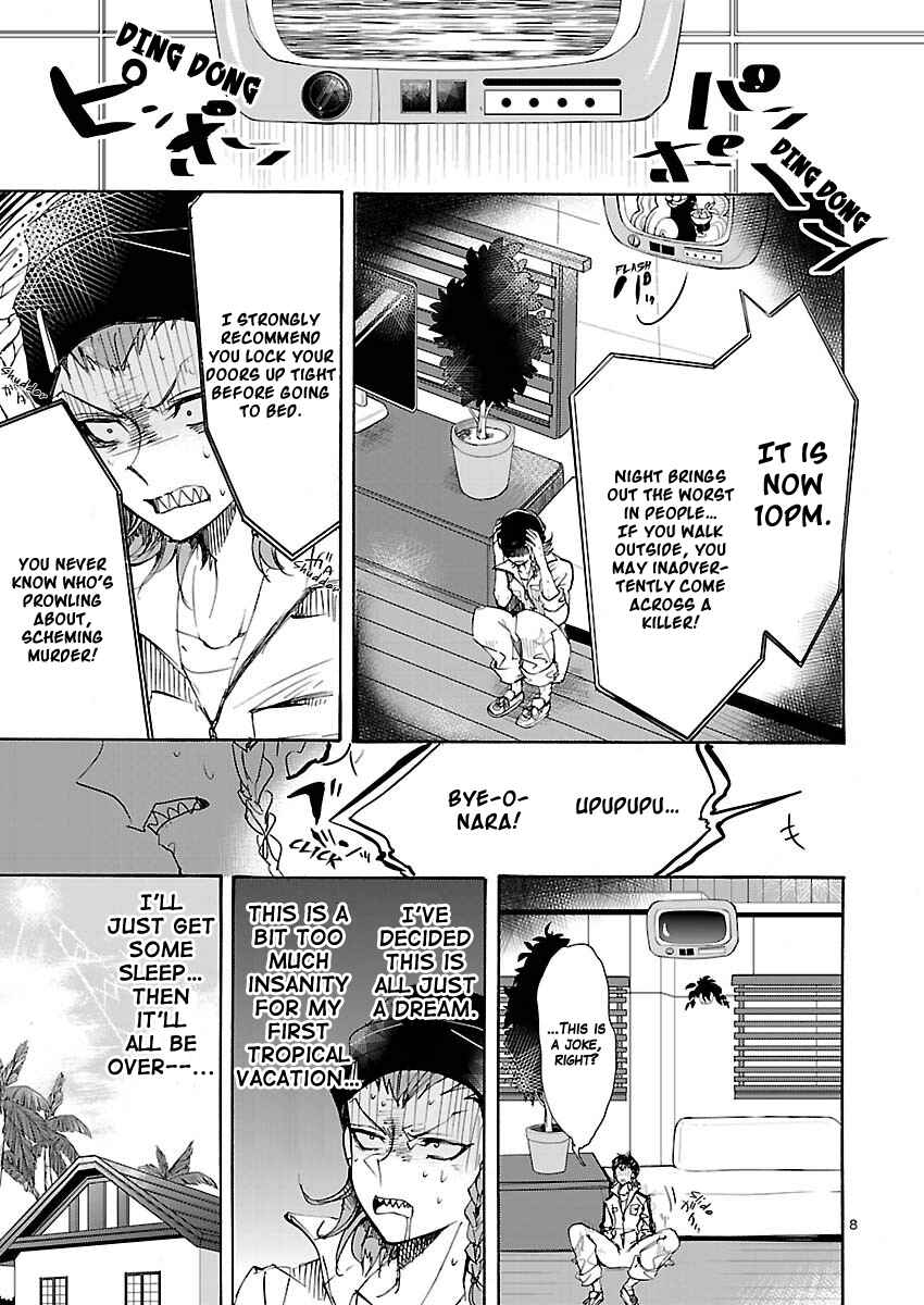 Page 8 Chapter 1 Super Danganronpa 2 - Zetsubouteki Ingaritsu no Naka no Souda Kazuichi