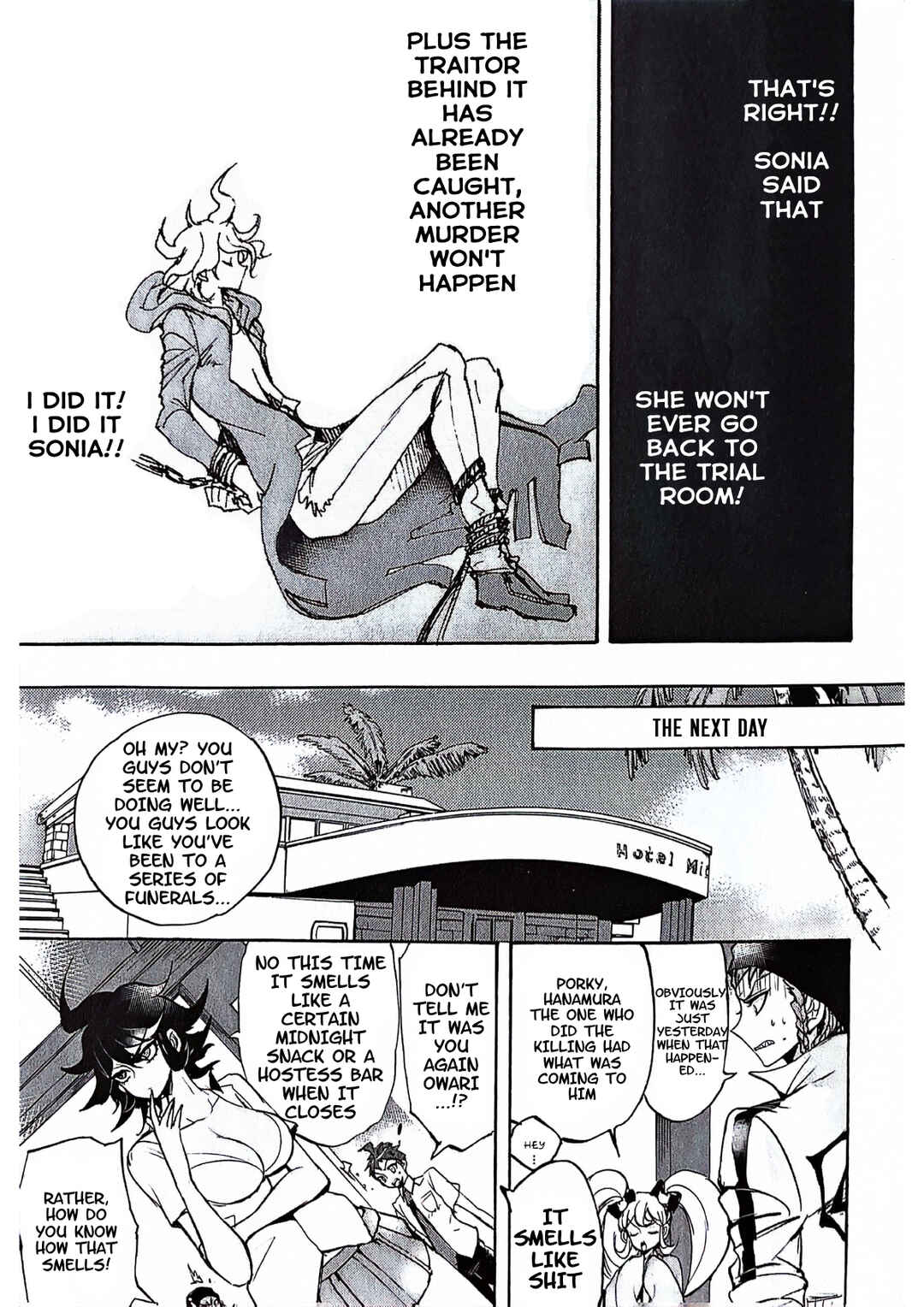 Page 10 Chapter 2 Super Danganronpa 2 - Zetsubouteki Ingaritsu no Naka no Souda Kazuichi