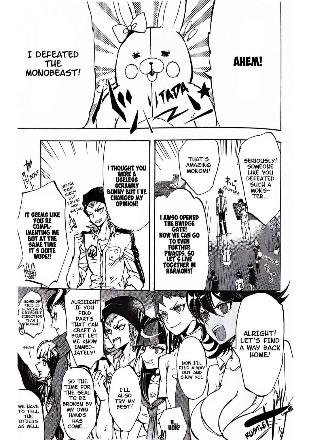 Page 14 Chapter 2 Super Danganronpa 2 - Zetsubouteki Ingaritsu no Naka no Souda Kazuichi