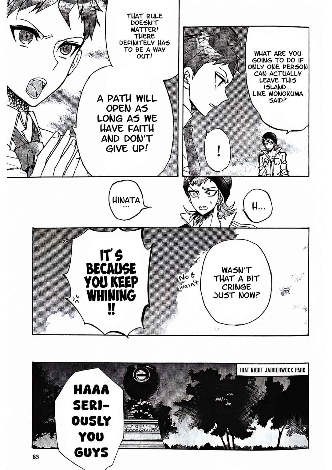 Page 34 Chapter 2 Super Danganronpa 2 - Zetsubouteki Ingaritsu no Naka no Souda Kazuichi