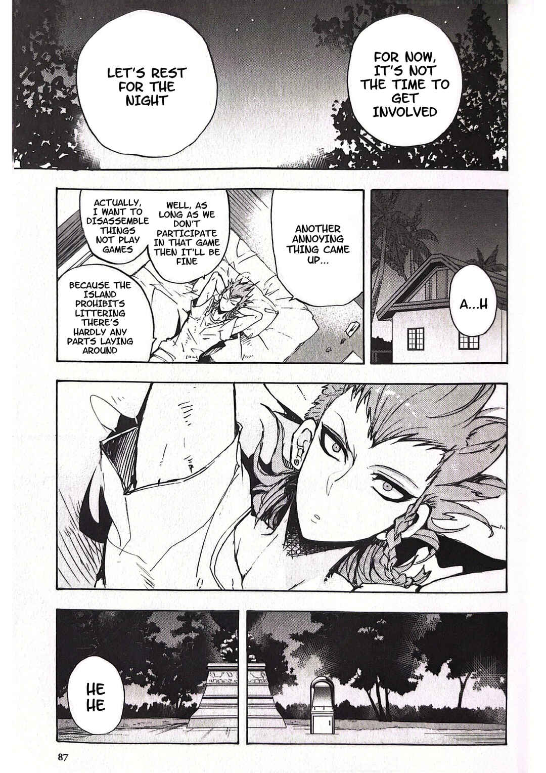 Page 38 Chapter 2 Super Danganronpa 2 - Zetsubouteki Ingaritsu no Naka no Souda Kazuichi