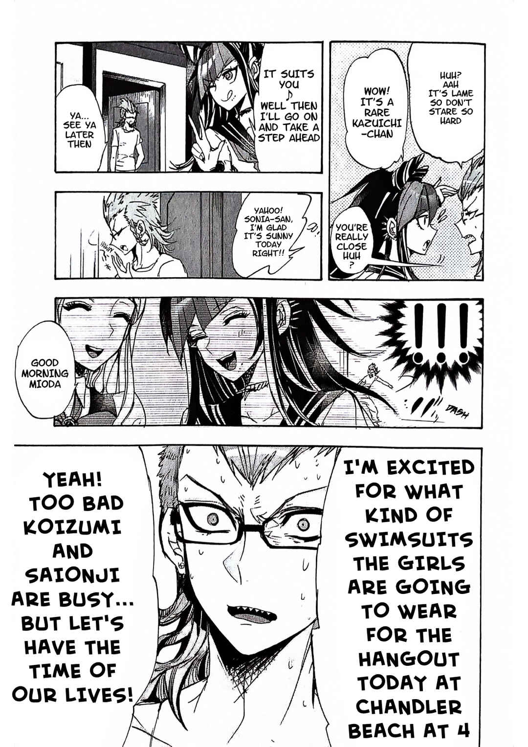 Page 44 Chapter 2 Super Danganronpa 2 - Zetsubouteki Ingaritsu no Naka no Souda Kazuichi