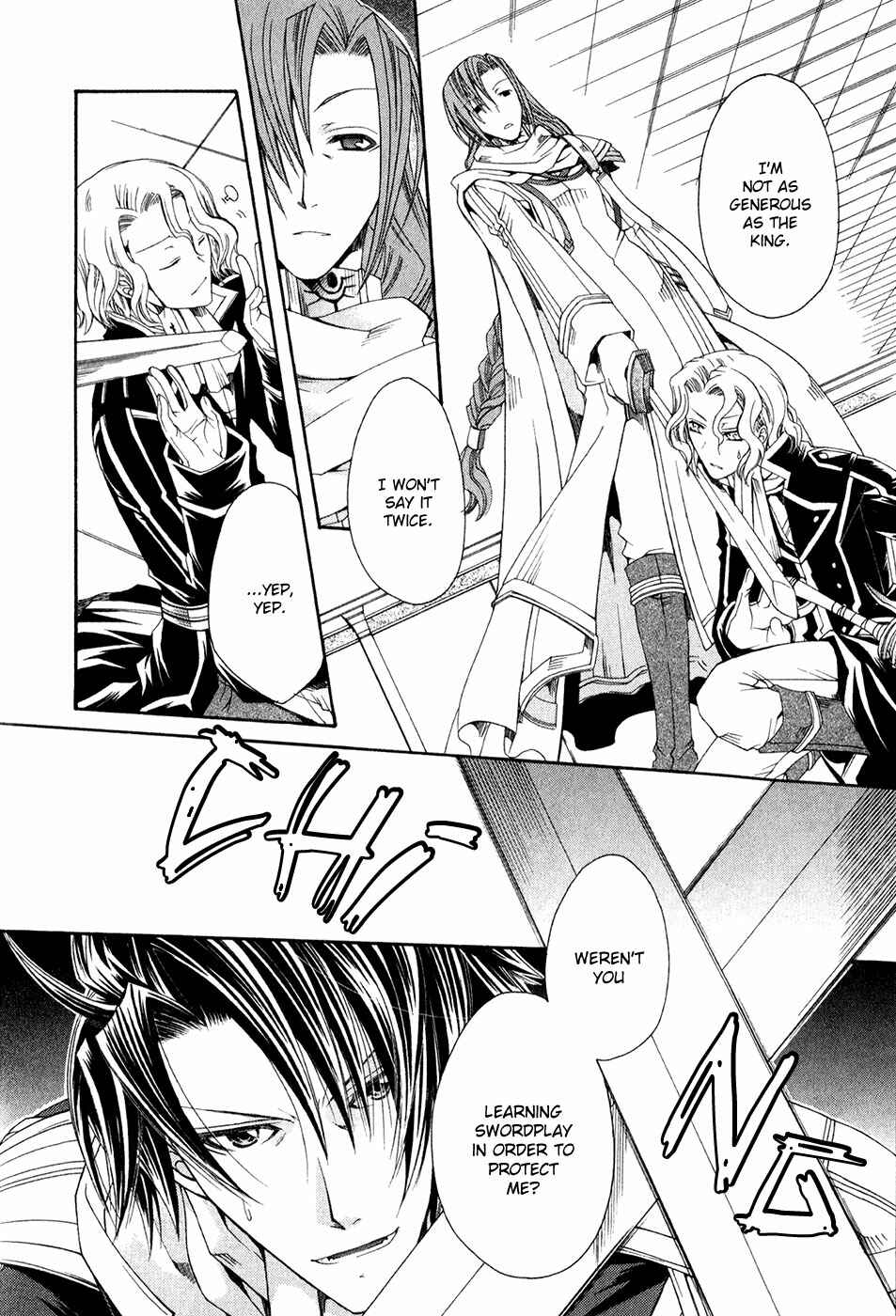 Page 8 Chapter 14 Shirogane no Ou - Fenrir Craft