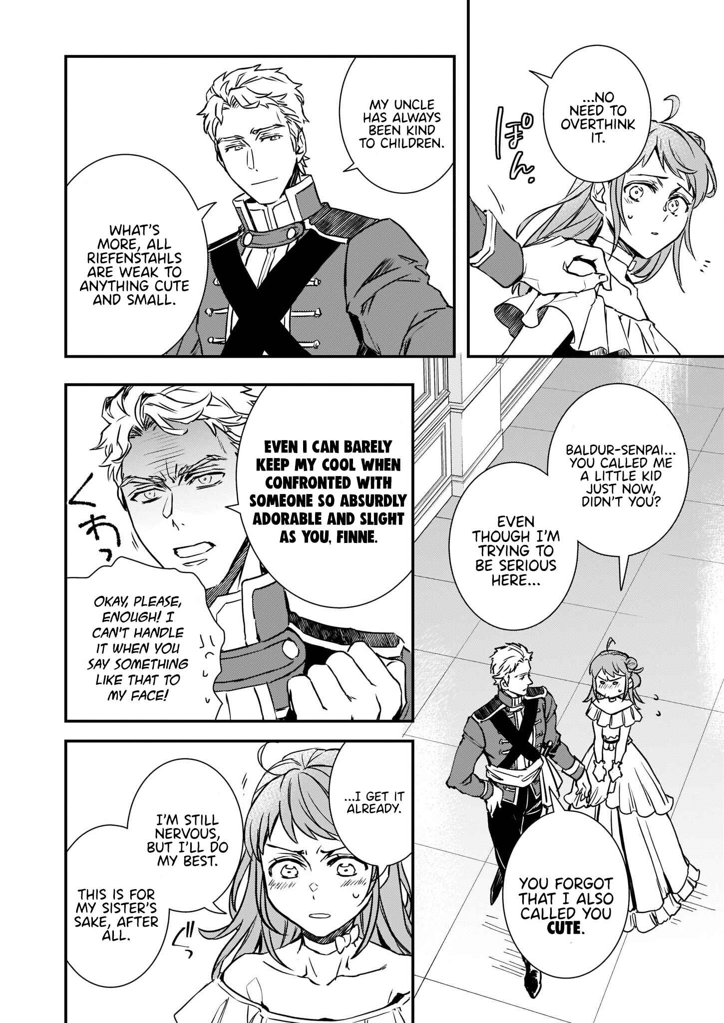 Page 4 Chapter 20.2 Tsundere Akuyaku Reijou Liselotte to Jikkyou no Endo-kun to Kaisetsu no Kobayashi-san
