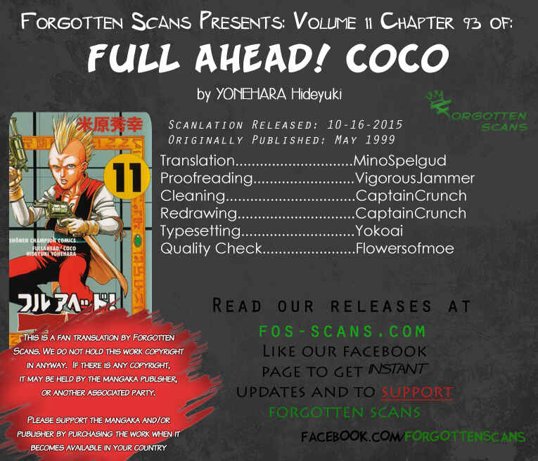 Page 1 Chapter 93 Full Ahead! Coco