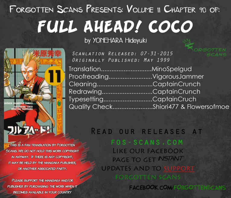 Page 1 Chapter 90 Full Ahead! Coco