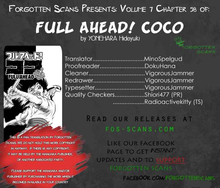 Page 1 Chapter 58 Full Ahead! Coco