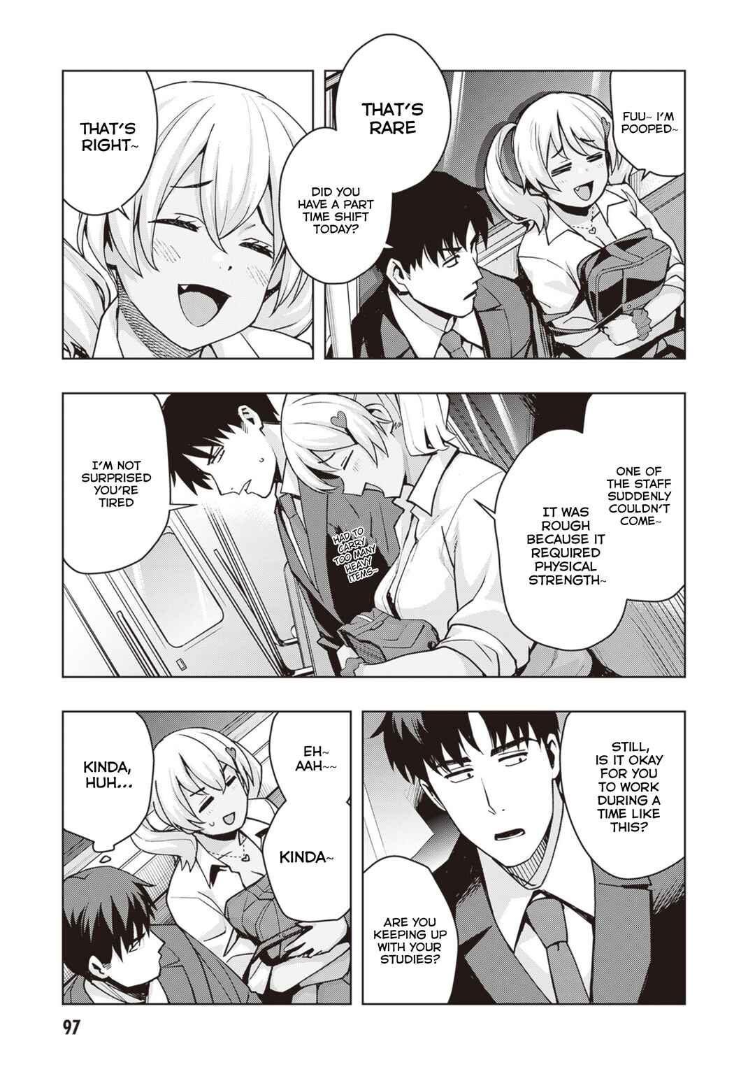 Page 7 Chapter 42 Kuro Gal-san ga Kuru!