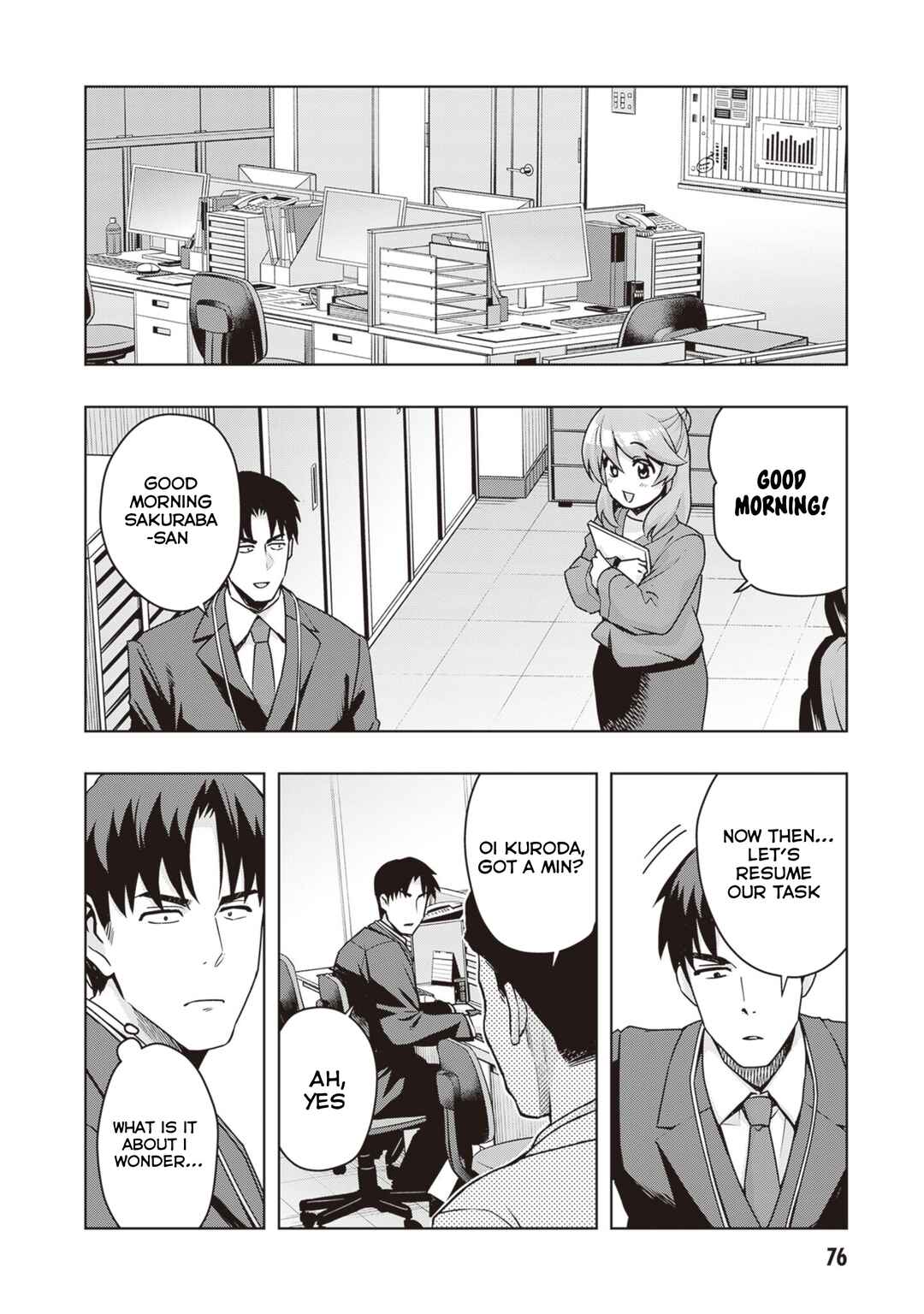 Page 4 Chapter 41 Kuro Gal-san ga Kuru!