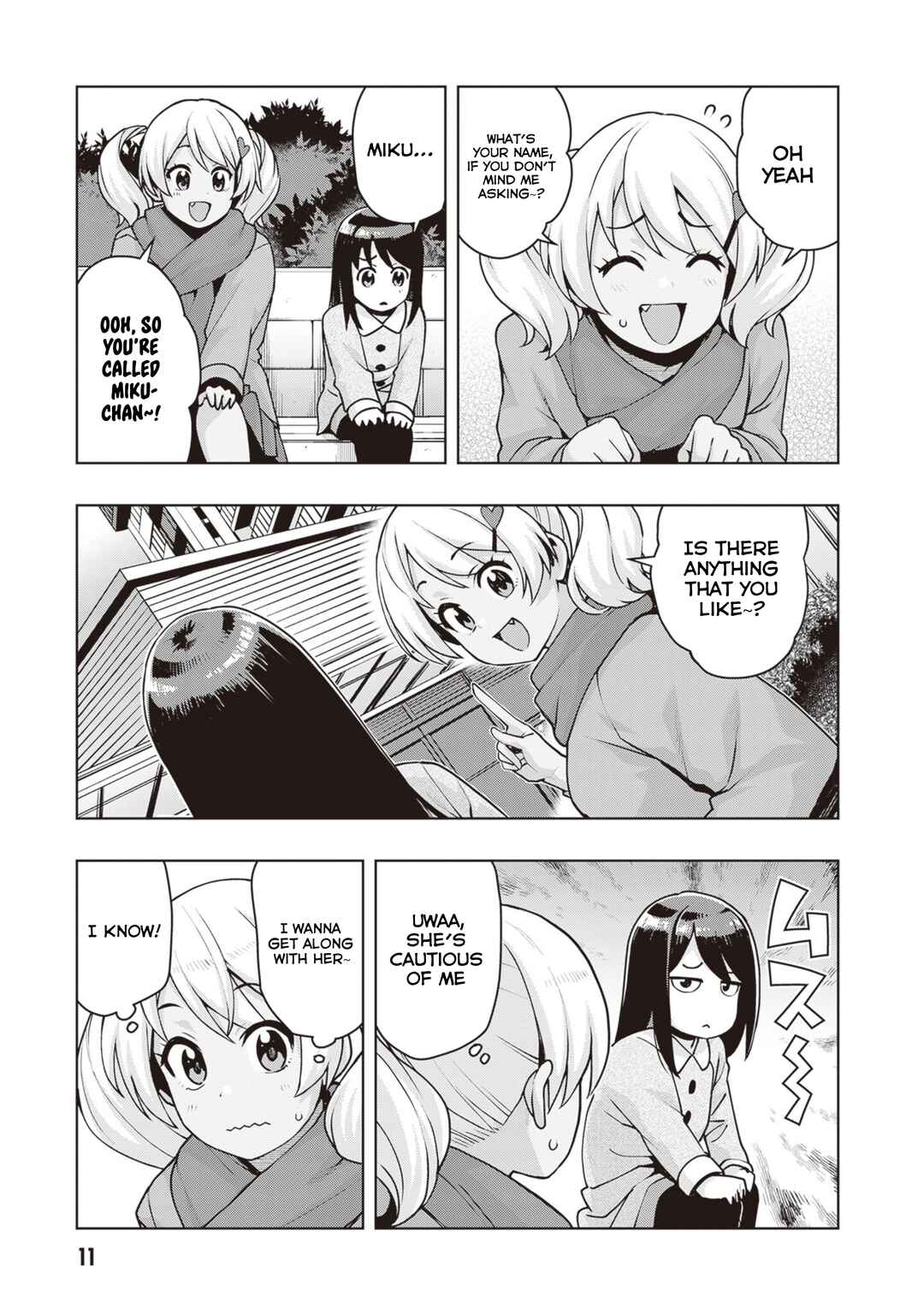 Page 11 Chapter 37 Kuro Gal-san ga Kuru!