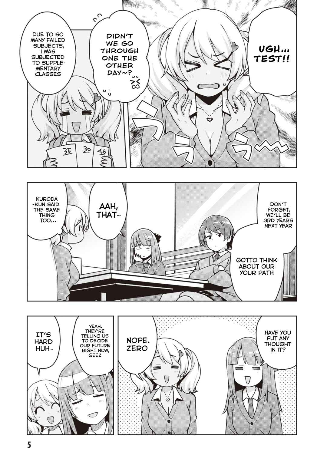 Page 5 Chapter 37 Kuro Gal-san ga Kuru!