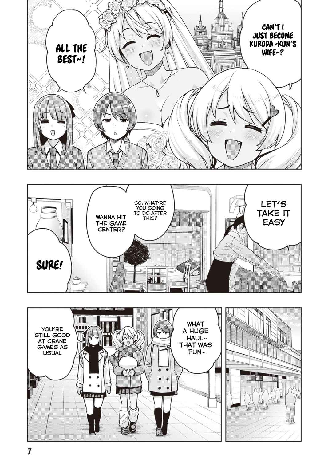 Page 7 Chapter 37 Kuro Gal-san ga Kuru!