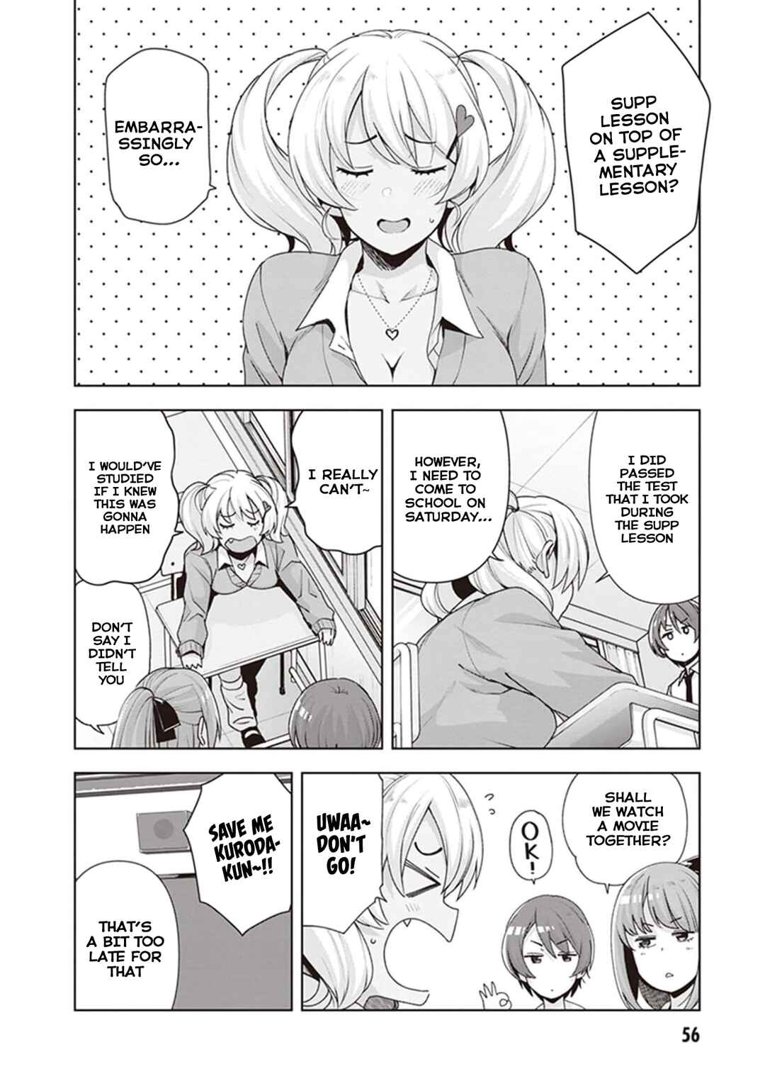 Page 2 Chapter 22 Kuro Gal-san ga Kuru!