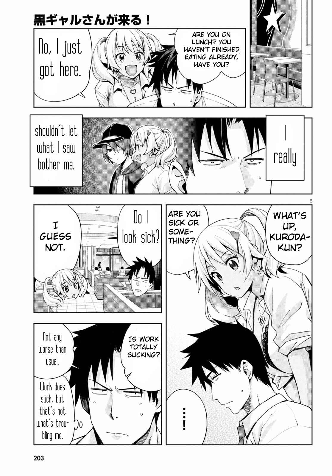 Page 5 Chapter 6 Kuro Gal-san ga Kuru!