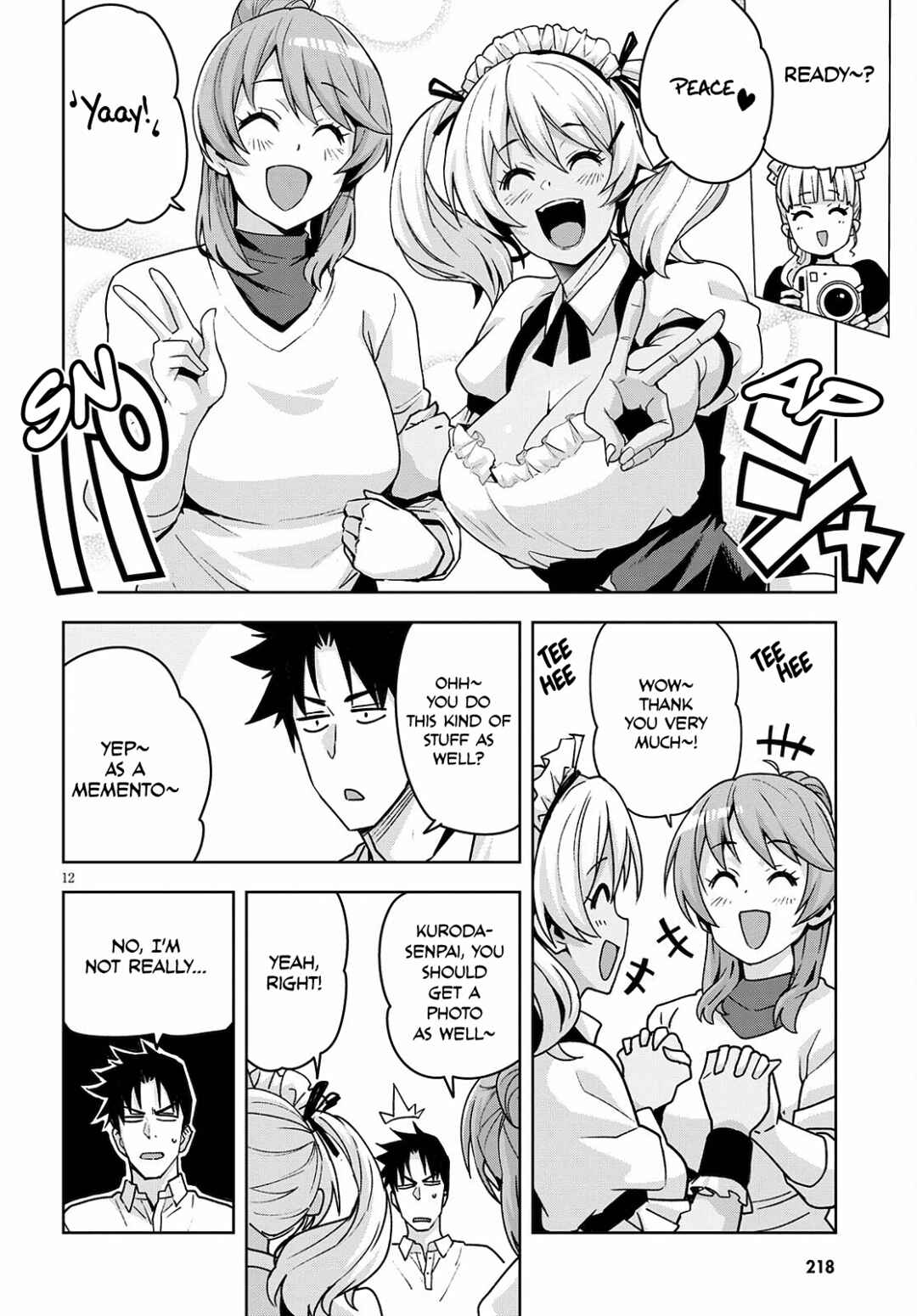 Page 13 Chapter 16 Kuro Gal-san ga Kuru!